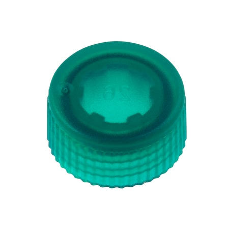 Celltreat CAP ONLY, Grn Screw Top Micro Tube Cap, O-Ring, Transluc, Non-sterile, PK1000 230842G